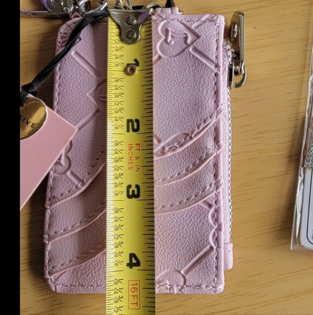 Juicy Couture Pink Card Holder and JC Bee Earring Set - Picture 7 of 7